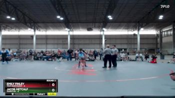 97 lbs Round 2 (4 Team) - Emily Finley, Team Northwest vs Jacob Metcalf, Hawks WC
