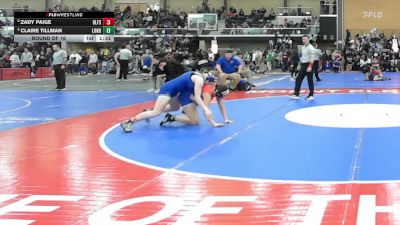 152 lbs Round Of 16 - Zady Paige, Belfast vs Claire Tillman, Londonderry