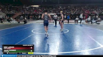 132 lbs Champ. Round 2 - David Ramirez, Syracuse vs Eric Larwin, Bend Senior