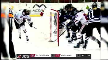 Full Replay - Wisconsin vs St. Cloud State | WCHA (W)
