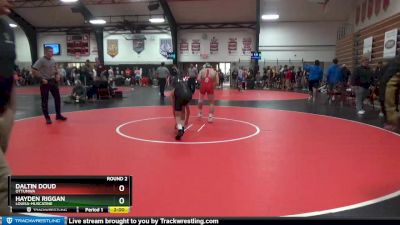 126 lbs Round 2 - Daltin Doud, Ottumwa vs Hayden Riggan, Louisa-Muscatine