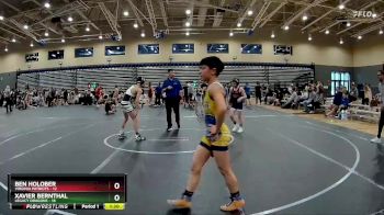 96 lbs Round 5 (8 Team) - Ben Holober, Virginia Patriots vs Xavier Bernthal, Legacy Dragons