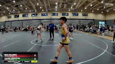 96 lbs Round 5 (8 Team) - Ben Holober, Virginia Patriots vs Xavier Bernthal, Legacy Dragons