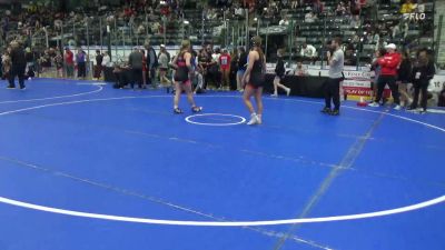 135 lbs Semis - Addyson Bowers, Moen Wrestling Academy vs Berkley Lynch, Mission Athletics