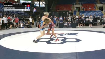 126 lbs Champ. Rd Of 256 - Jake Benyo, Pennsylvania vs Logan Turner, Montana