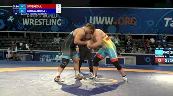 130 kg Quarterfinal - Anton Savenko, Kaz vs Amin Mirzazadeh, Iri