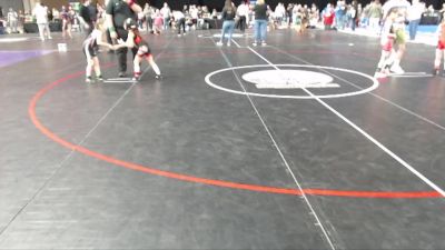 46-50 lbs Cons. Round 1 - Peyton Gadman, Piranha Wrestling Club vs Kimberly Ortiz Torres, Mat Demon Wrestling Club