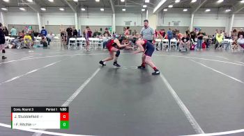 130 lbs Cons. Round 3 - Fiona Ritchie, Wolfpack vs Jake Stubblefield, Virginia Patriots