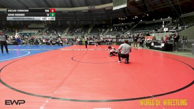 64 lbs Quarterfinal - Oscar Ormond, Pinning Pythons vs John Reimer, Team Nazar