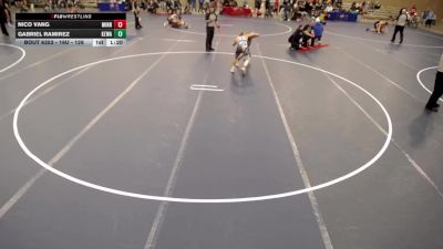 16U - 126 lbs Cons. Semis - Nico Vang, Minnesota vs Gabriel Ramirez, Kenyon-Wanamingo