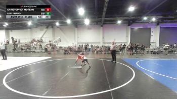 54 lbs Quarterfinal - Christopher Moreno, Reign WC vs Levi Prado, Deep Waters RTC