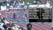 High School Girls' 100m Varsity, Semi-Finals 2