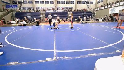 91 lbs Quarterfinal - Maddox Moore, Greenwood Wrestling Academy vs Cooper Cobb, Springdale Youth Wrestling Club