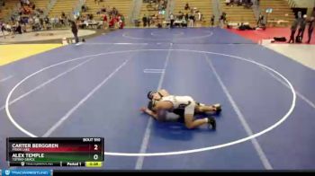 145 lbs Cons. Round 4 - Alex Temple, Totino-Grace vs Carter Berggren, Prior Lake
