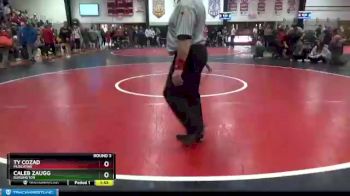 182 lbs Round 3 - Ty Cozad, Muscatine vs Caleb Zaugg, Burlington