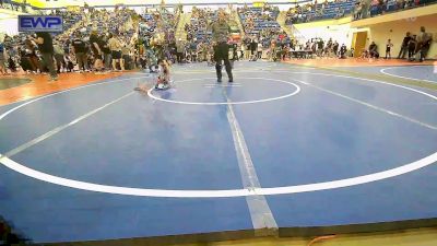 73 lbs Rr Rnd 2 - Owen Schiltz, Verdigris Youth Wrestling vs Isaiah Mattox, Salina Wrestling Club