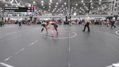 130 lbs Round 4 (6 Team) - Alexis Nicholas, Team Diamond Fish vs Tania Ayala, Cordoba Trained