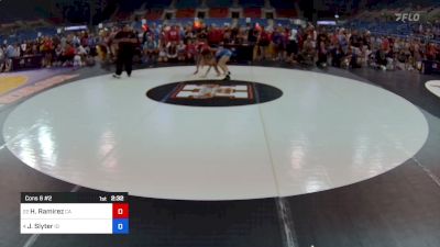 105 lbs Cons 8 #2 - Hannah Ramirez, CA vs Joely Slyter, ID