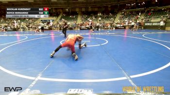 100 lbs Consi Of 16 #2 - Rocklan Kurzinsky, Wave Wrestling Club (TN) vs Royce Hernandez, TEAM PRIDE ACADEMY