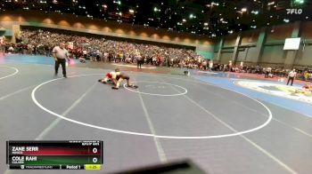 132 lbs Champ. Round 2 - Zane Serr, Minico vs Cole Rahi, Culver