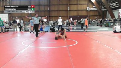 125 lbs Semifinal - Ethan Michaels, Triumph vs Peter Rincan, Doughboy