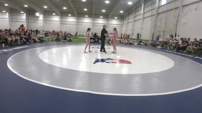 95 lbs McKenzie Mantei, Michigan Blue vs Lexi Newman, Missouri Blue