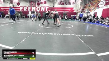 165 lbs Champ. Round 2 - Shane Wilbur, San Benito vs Haureesh Vellamsetti, Dougherty Valley