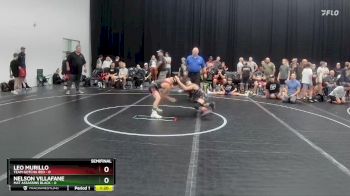 80 lbs Semis (4 Team) - Leo Murillo, Team Gotcha Red vs Nelson Villafane, Mat Assassins Black