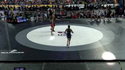 135 lbs Cons 32 #1 - Sage Machado, MT vs Milly Hughes, GA