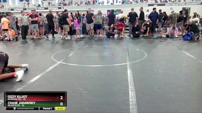 110 lbs Finals (8 Team) - Chase Janawsky, Killer Elite vs Ozzy Elliot, Glasgow WA