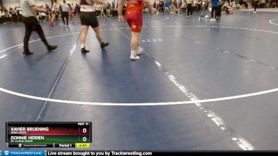 Elite 285 lbs Champ. Round 2 - Xavier Bruening, Iowa State vs Donnie Hidden, St. Cloud State