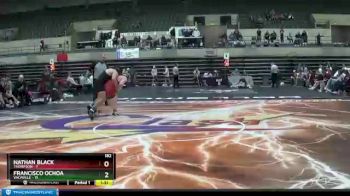 182 lbs Semis & 1st Wrestleback (8 Team) - Francisco Ochoa, Vacaville vs Nathan Black, Thompson