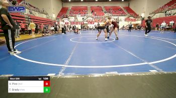 165 lbs Semifinal - Victor Pire, Crutchmer Wrestling vs Talon Grady, Standfast OKC