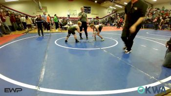 90 lbs Rr Rnd 2 - Braxton Lemmons, Barnsdall Youth Wrestling vs Kayson Dougherty, Sperry Wrestling Club