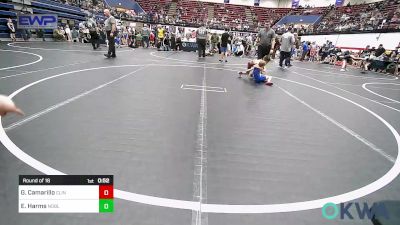 40 lbs Round Of 16 - Gavino Camarillo, Clinton Youth Wrestling vs Ethan Harms, Noble Takedown Club