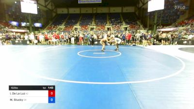 152 lbs Cons 64 #1 - Isaak De La Luz, Arizona vs Mason Stucky, Oregon