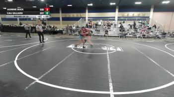101 lbs Round Of 32 - Jasmine Buck, Dominate WC vs Cali Gilliard, Southwest Stallions Wrestling