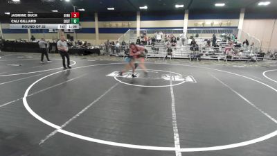 101 lbs Round Of 32 - Jasmine Buck, Dominate WC vs Cali Gilliard, Southwest Stallions Wrestling