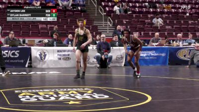 114 lbs First Round - Jayden Lee, Radnor vs Dylan Barrett, Penn Trafford