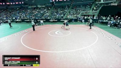 215 lbs Quarterfinal - Kellen Fellure, Franklin Community vs Grant Stewart, Avon