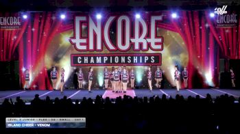 Island Cheer - Venom [2025 L3 Junior - Flex - D2 - Small DAY 1] 2025 Encore Philly Showdown