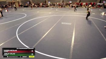 152 Championship Bracket Quarterfinal - Kaden Nicolas, Becker vs Amilio Salas, Simley