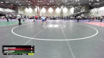 150 lbs Cons. Round 2 - Jaden Byers, Deer Creek (ED) vs Diego Suarez, Belton