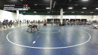 132 lbs Round Of 128 - Stefano Garcia, FL vs Gavin Castillo, NC