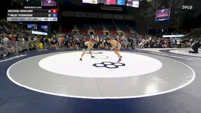 157 lbs Champ. Rd Of 128 - Michael Boulard, NJ vs Riley Storozuk, CT