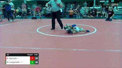 48 lbs Round 5 (8 Team) - Mason Lampariello, TNWC vs Damien Espinosa, Grit Mat Club