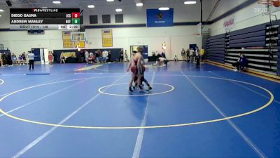 149 lbs Champ. Round 1 - Diego Gauna, Labette Community College vs Andrew Manley, Northern Oklahoma College-Tonkawa