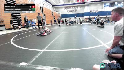 58 lbs Semifinal - Richie Rios, Tuttle Wrestling vs Charlie Gastineau, Standfast