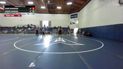 149 lbs Cons. Semi - Zane Stoddard, San Francisco State University vs Andre Dargani, San Francisco State University