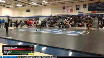 220 lbs Quarterfinal - Conner Elliott, Apple Valley vs Sam Paye, Park Center